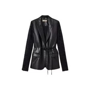 Twinset Blazers , Black , Dames , Maat: M