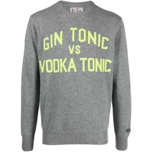 MC2 Saint Barth, Heren, Truien, Grijs, Maat: M