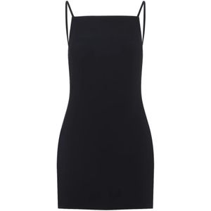 Givenchy, Dames, Jurken, Zwart, Maat: XS Viscose,