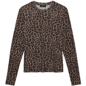 Anine Bing, Dames, Tops, Bruin, Maat: S