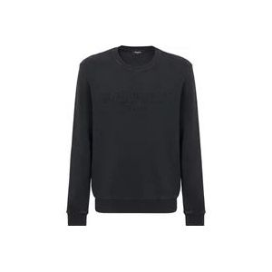 Balmain Vintage sweatshirt , Gray , Heren , Maat: 3XL