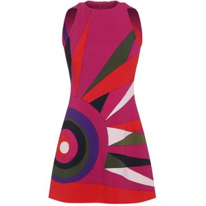 Pucci, Dames, Jurken, Veelkleurig, Maat: S