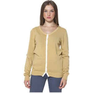 Fred Perry, Dames, Truien, Geel, Maat: 2XL