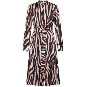 Silvian Heach, Dames, Jurken, Veelkleurig, Maat: 2XS Poliester,