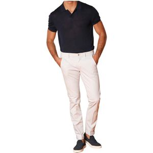 Mason's, Heren, Broeken, Grijs, Maat: XS Katoen,