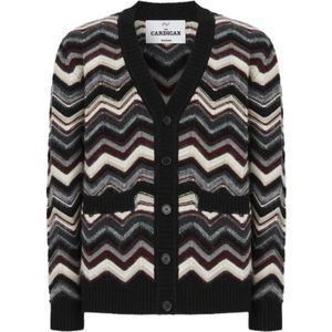 Missoni, Heren, Truien, Veelkleurig, Maat: M Wol,