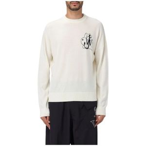 JW Anderson, Heren, Truien, Wit, Maat: S Wol,