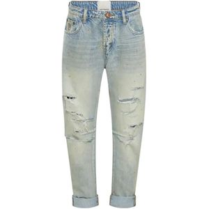 One Teaspoon, Dames, Jeans, Blauw, Maat: W24 Katoen,