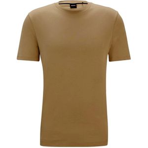 Hugo, Heren, Tops, Beige, Maat: L Katoen,