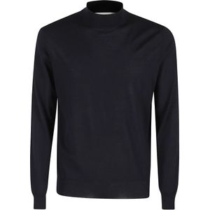 Filippo De Laurentiis, Heren, Truien, Blauw, Maat: XL Wol,