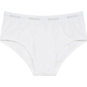 Boggi Milano - Katoen - Ondergoed - Wit - Stretch Katoenen Jersey Shorts