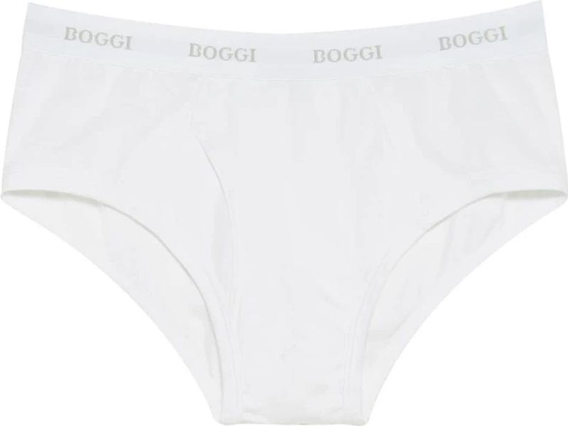 Boggi Milano - Katoen - Ondergoed - Wit - Stretch Katoenen Jersey Shorts