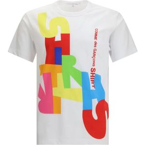 Comme des Garçons, Heren, Tops, Veelkleurig, Maat: S Katoen,