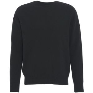 Mauro Grifoni, Heren, Truien, Zwart, Maat: 2XL Wol,