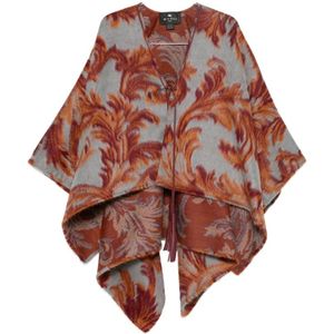Etro, Dames, Jassen, Veelkleurig, Maat: ONE Size Wol,