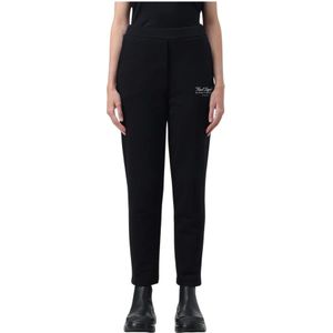 Karl Lagerfeld, Dames, Broeken, Zwart, Maat: S