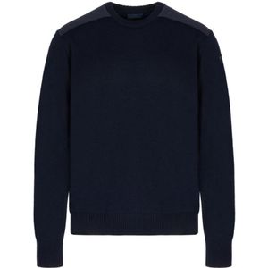 Paul & Shark, Heren, Sweatshirts & Hoodies, Blauw, Maat: 2XL Wol,
