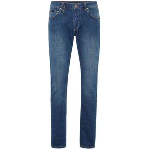 Philipp Plein, Heren, Jeans, Blauw, Maat: W33