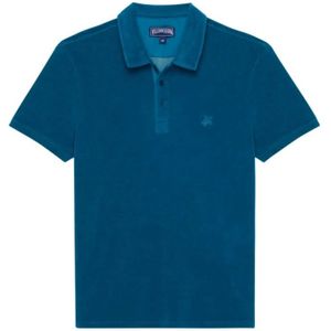 Vilebrequin, Heren, Tops, Blauw, Maat: M Katoen,