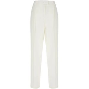 The Row, Dames, Broeken, Wit, Maat: XS Katoen,