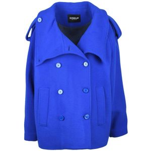 Dondup, Dames, Jassen, Blauw, Maat: L Wol,