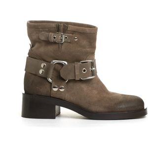 Strategia, Dames, Schoenen, Beige, Maat: 38 EU Suède,