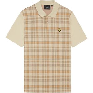 Lyle & Scott - Tartan Poloshirt - Beige