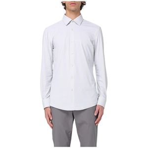 Hugo, Heren, Overhemden, Grijs, Maat: L