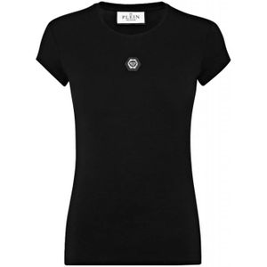 Philipp Plein, Dames, Tops, Zwart, Maat: S Modal,