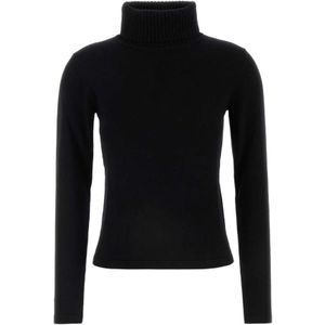 Dolce & Gabbana, Dames, Truien, Zwart, Maat: XS Kasjmier,