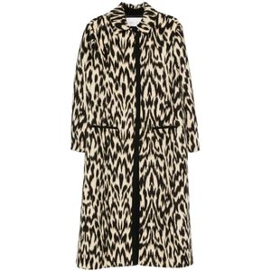Forte Forte, Dames, Mantels, Veelkleurig, Maat: XS Katoen,