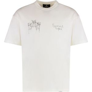 Represent, Heren, Tops, Wit, Maat: S