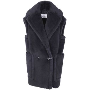 Max Mara, Dames, Jassen, Zwart, Maat: 2XS