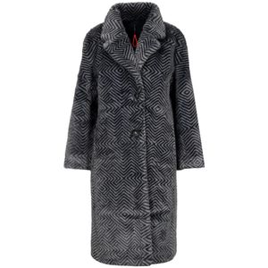 Rrd, Dames, Mantels, Grijs, Maat: XS