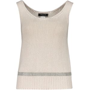 Fabiana Filippi, Dames, Tops, Beige, Maat: M Zijde,