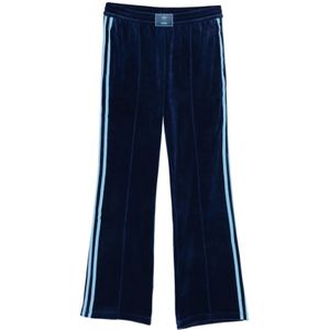 Adidas, Dames, Broeken, Blauw, Maat: XS Katoen,