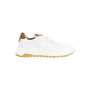 Hogan Witte Leren Hyperlight Sneakers , White , Heren , Maat: 41 EU