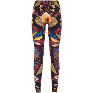 La DoubleJ, Dames, Broeken, Veelkleurig, Maat: S Polyamide,