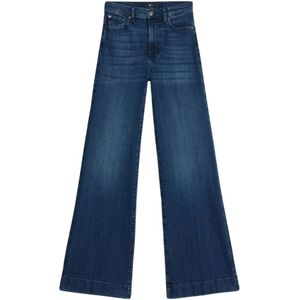 7 For All Mankind - Moderne Dojo Soho - Damesjeans - Donkerblauw
