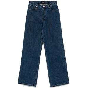 A.p.c., Dames, Jeans, Blauw, Maat: W25 Denim,