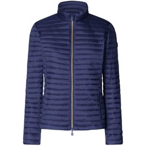 Save The Duck, Dames, Jassen, Blauw, Maat: 2XL Nylon,