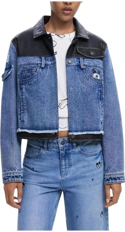 Desigual - Constrast Mickey - Dames Spijkerjack