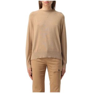 Woolrich, Dames, Truien, Bruin, Maat: L Wol,