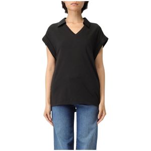 Liu Jo, Dames, Tops, Zwart, Maat: M