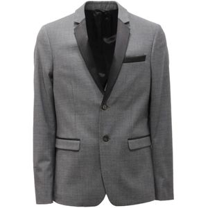 Patrizia Pepe, Heren, Jassen, Grijs, Maat: XL Wol,