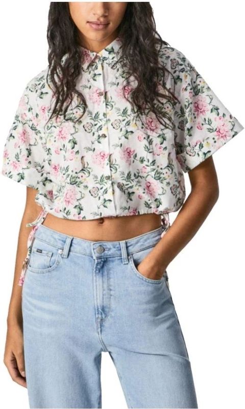 Pepe Jeans - Overhemden - Wit - Dames - Katoen