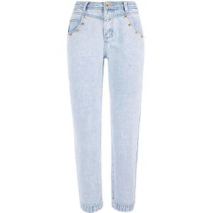 YES Zee, Dames, Jeans, Blauw, Maat: W30 Katoen,