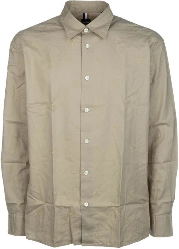 Boss - Casual Shirt - Zwart - 100% Katoen