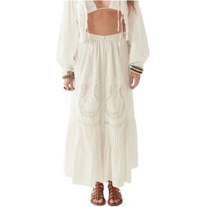 Maison Hotel, Dames, Rokken, Wit, Maat: S Katoen,