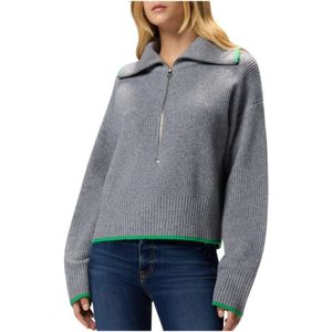 Pinko, Dames, Truien, Grijs, Maat: M Wol,
